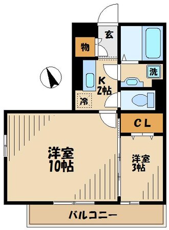 フラットサクセスの物件間取画像